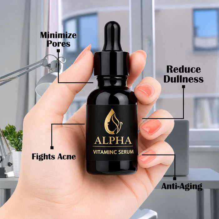 Alpha Vitamin C Serum – Brighten, Glow & Fight Acne